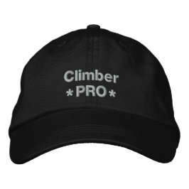 Gorra Bordada Climber Pro