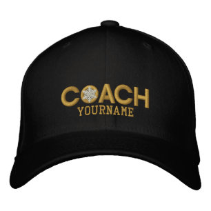 Gorra Bordada Coach Golden Snowflake personalizado