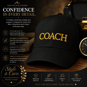 Gorra Bordada COACH personalizable