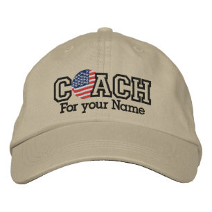 Gorra Bordada Coche americano personalizado con su nombre