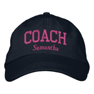 Gorra Bordada Coche personalizado en rosas fuertes