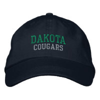 Colegio Secundario Dakota (Mich) Sombrero de Béisb
