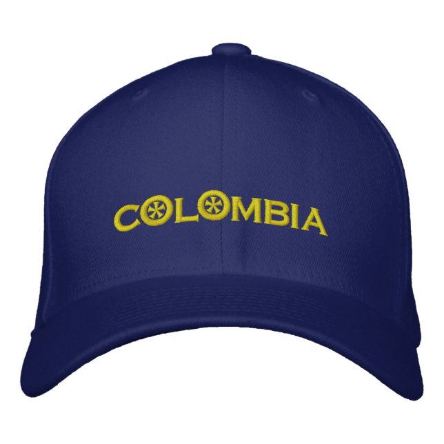 Gorra Bordada Colombia (Anverso)