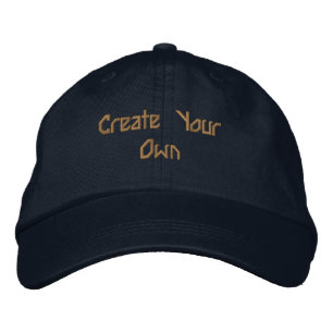 Gorra Bordada Color de la marina personalizado crea tu propio te