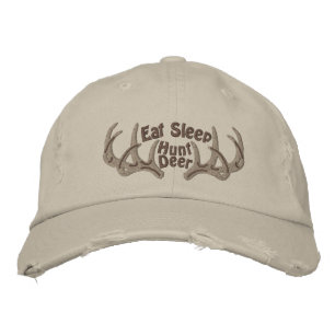 Gorra Bordada Coma los ciervos de la caza del sueño