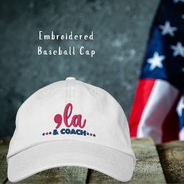 Gorra Bordada Comma La & Coach Kamala Harris Tim Walz