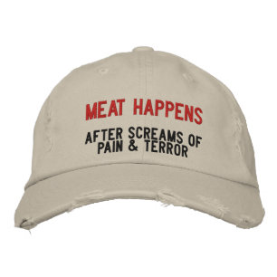 Gorra Bordada Cómo Ocurre La Carne