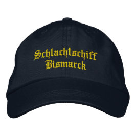 Gorra Bordada con el Acorazado Bismarck
