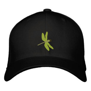 Gorra Bordada con Libélula