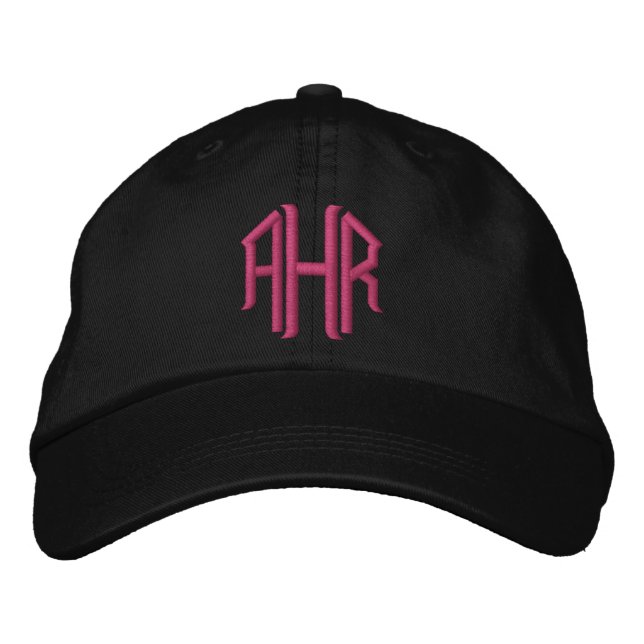 Gorra Bordada con Monograma (Anverso)