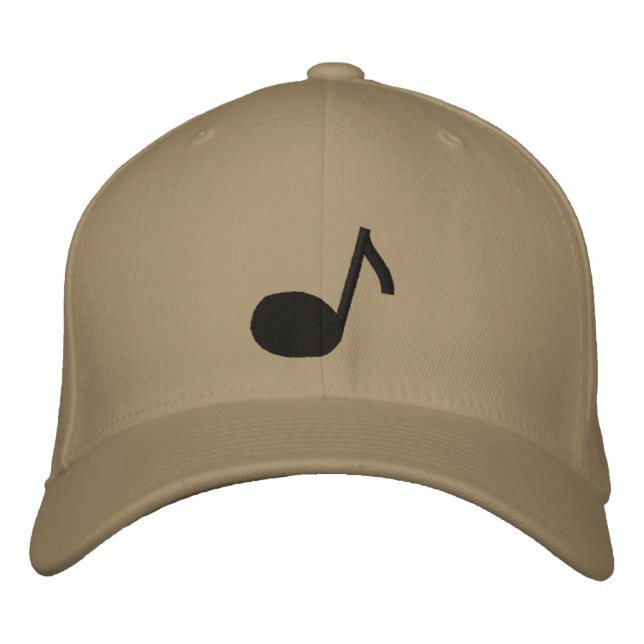 Gorra Bordada con Nota de Música (Anverso)