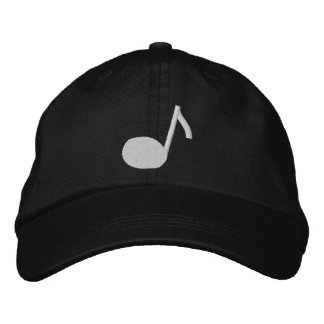 Gorra Bordada con Nota Musical