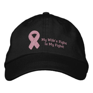 Gorra Bordada Conciencia de lazo rosa