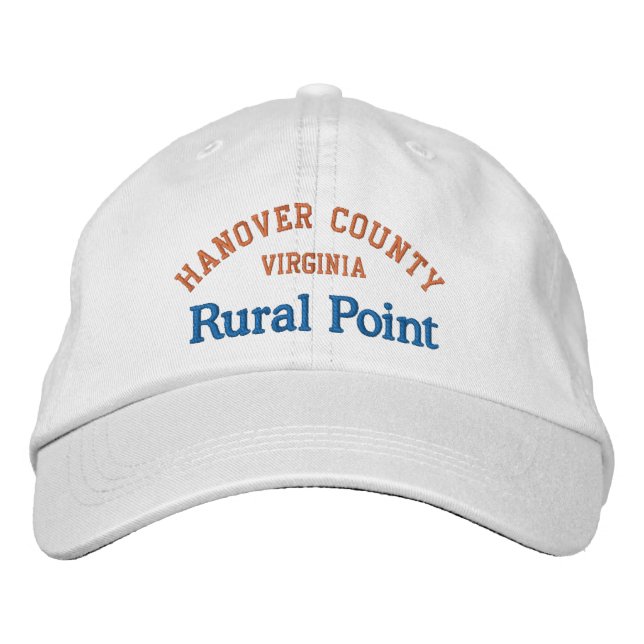 Gorra Bordada Condado de Rural Point Hanover (Anverso)