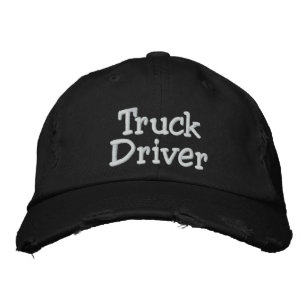 Gorra Bordada Conductor de camiones