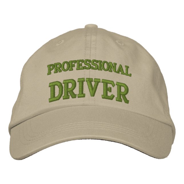 GORRA BORDADA CONDUCTOR PROFESIONAL (Anverso)