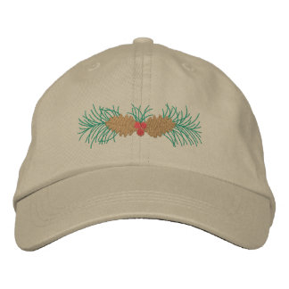 Gorra Bordada Cones de pino