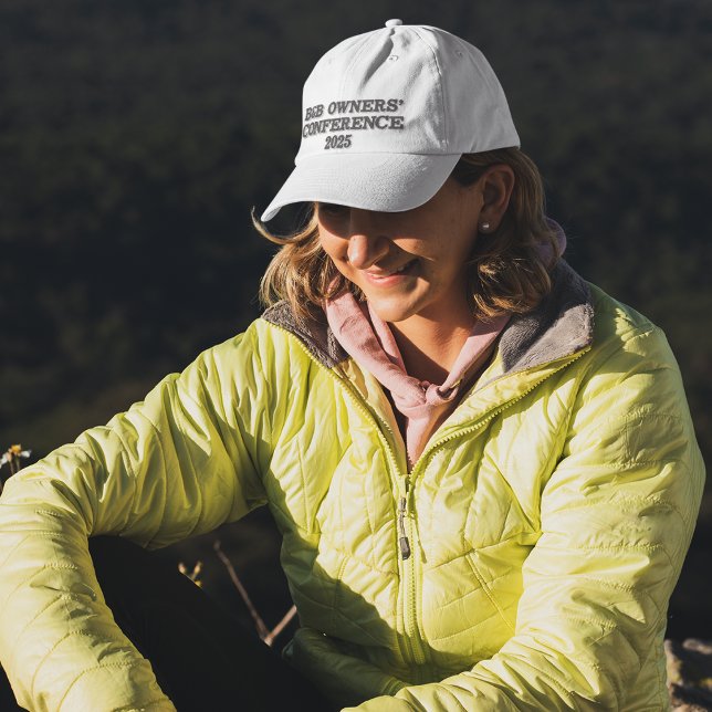 Gorra Bordada Conferencia de B&B de estilo antiguo (Subido por el creador)