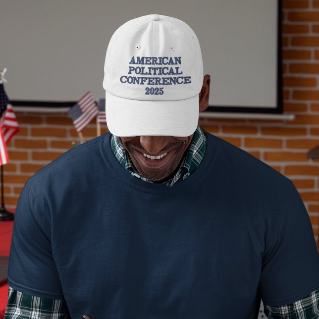 Gorra Bordada Conferencia Política Americana (Subido por el creador)