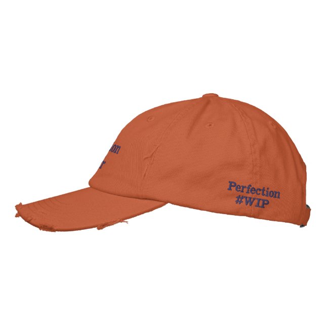 Gorra Bordada Construcción - Perfección (Izquierda)