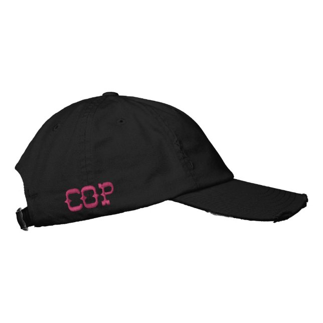 Gorra Bordada #CopPopCupEmbroideredHat (Derecha)