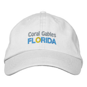 GORRA BORDADA CORAL GABLES 2