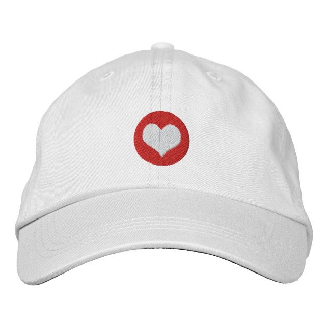 Gorra Bordada Corazón de amor (Anverso)