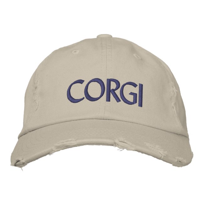 GORRA BORDADA CORGI (Anverso)