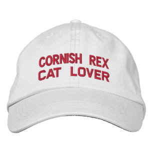 Gorra Bordada Cornish Rex Cat Lover Breve Específica