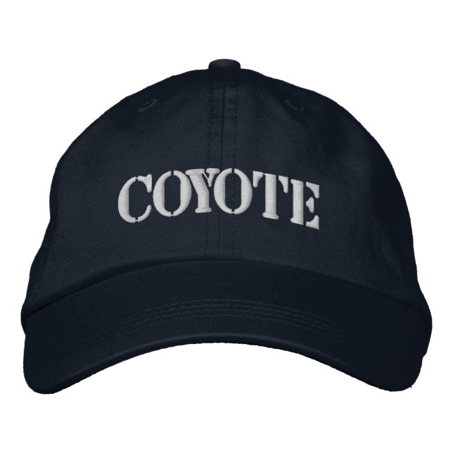 GORRA BORDADA COYOTE (Anverso)