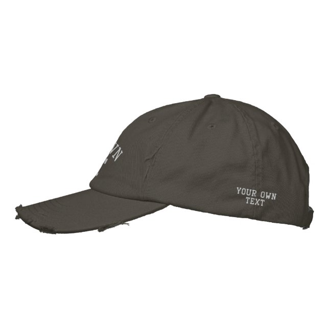 Gorra Bordada CREA-TU-PROPIO Texto personalizado DIY con varias  (Izquierda)
