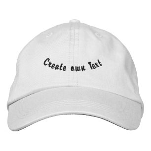 Gorra Bordada Crear sus propios camioneros de texto Visera Hombr