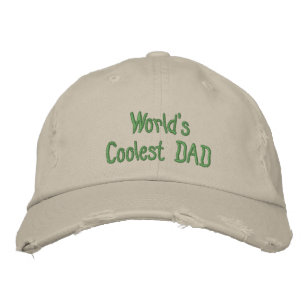 Gorra Bordada Crear tu propio padre Día del béisbol destruido