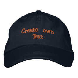 Gorra Bordada Crear un texto propio