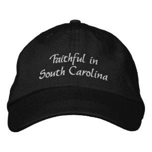 Gorra bordada cristiana fiel en Carolina