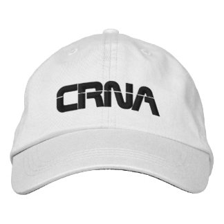 Gorra Bordada CRNA Anesthesia