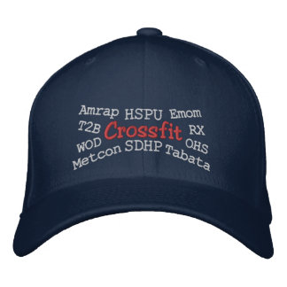 Gorra Bordada Crossfit cap