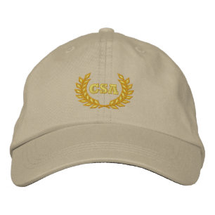 Gorra Bordada CSA con laurel (bordado)