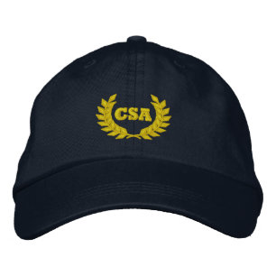 Gorra Bordada CSA con laurel (bordado)