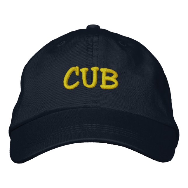 GORRA BORDADA CUB (Anverso)