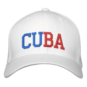 Gorra Bordada Cuba