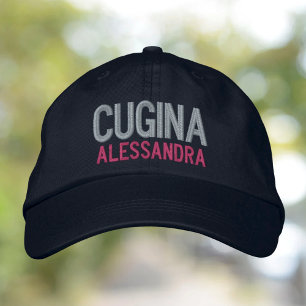 Gorra Bordada Cugina (prima/mujer) bordada personalizada