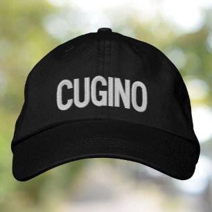 Gorra Bordada Cugino (primo/varón) bordado Italiano elegante
