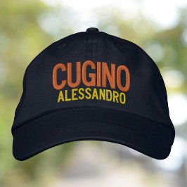 Gorra Bordada Cugino (primo/varón) bordado personalizado 
