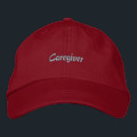 Gorra Bordada Cuidador<br><div class="desc">Un gorra de algodón con bordado en el texto de "Cuidador" normalmente sería un gorra hecho de tela de algodón con la palabra "Cuidador" impresa en él, posiblemente con bordado o adornos adicionales. Es probable que esté diseñado para ser usado por cuidadores para mostrar su rol o como un regalo....</div>