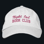 Gorra Bordada Custom Book Club Name<br><div class="desc">Show off your love of reading (and your favorite reading crew) with this custom embroidered book club hat! Personalized with your book club name or any custom text, this hat is the perfect blend of cozy, casual, and bookish style. Use Zazzle’s easy design tools to choose your preferred fonts and...</div>