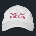 Gorra Bordada Custom Book Club Name<br><div class="desc">Show off your love of reading (and your favorite reading crew) with this custom embroidered book club hat! Personalized with your book club name or any custom text, this hat is the perfect blend of cozy, casual, and bookish style. Use Zazzle’s easy design tools to choose your preferred fonts and...</div>