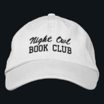 Gorra Bordada Custom Book Club Name<br><div class="desc">Show off your love of reading (and your favorite reading crew) with this custom embroidered book club hat! Personalized with your book club name or any custom text, this hat is the perfect blend of cozy, casual, and bookish style. Use Zazzle’s easy design tools to choose your preferred fonts and...</div>