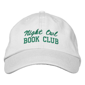 Gorra Bordada Custom Book Club Name