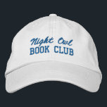Gorra Bordada Custom Book Club Name<br><div class="desc">Show off your love of reading (and your favorite reading crew) with this custom embroidered book club hat! Personalized with your book club name or any custom text, this hat is the perfect blend of cozy, casual, and bookish style. Use Zazzle’s easy design tools to choose your preferred fonts and...</div>